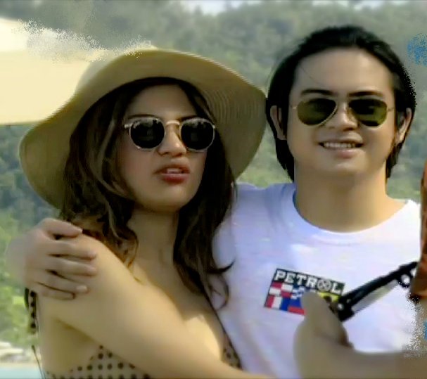 OfficialJhaLie's tweet photo. Ang bagay talaga eh! 😍 ChiNikki ❤ JhaLie 😎💑👓 @MyJaps @ImJakeVargas https://t.co/spwH7r40be