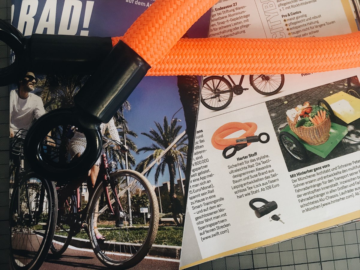 texlock's tweet photo. Der Focus titelt aktuell: Fahr Rad! Auf zwei Rädern in die Zukunft. Für diese Titelstory haben @focusonline sportliche Bikes und effektive Gadgets zusammengestellt. In diesem Frühjahr darf das #texlock nicht fehlen! #goodread https://t.co/Gp7akVpz4D