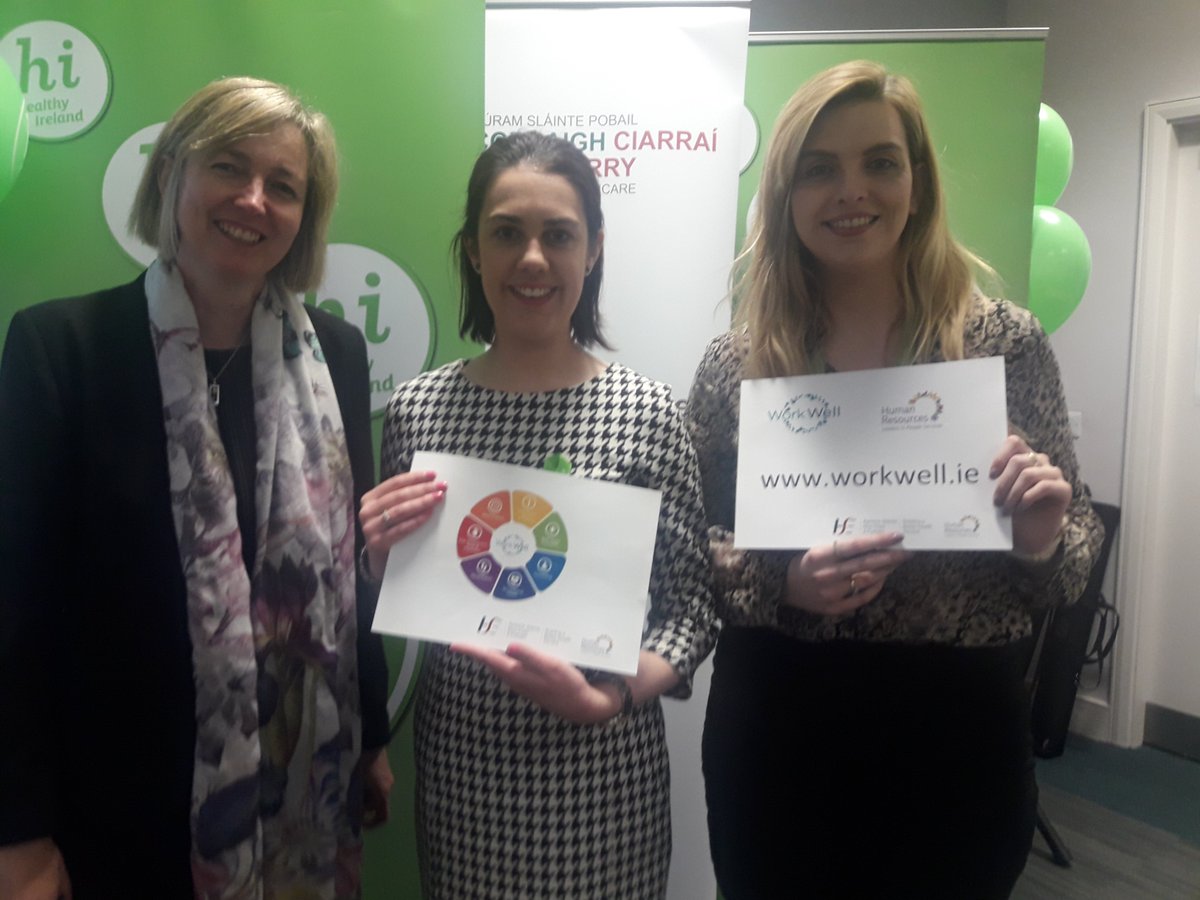 whw_hr's tweet photo. Thanks to our colleagues from L to R Rebecca Loughry, Orla O'Sullivan and Muireann Kelleher from HR, Model Business Park in Cork supporting https://t.co/Wr2BQYndbv #workwell2018 #PositiveWorkPlaces https://t.co/nmjWA14E8w