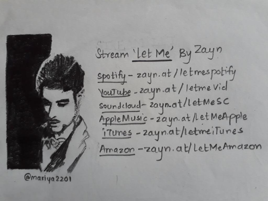 maardalaa's tweet photo. This was something I made for #LetMe. Please notice this @zaynmalik. Your follow would make my day.
#LetMeMusicVideo
#StreamLetMe
#LetMePromo https://t.co/fQh6ZafQmJ