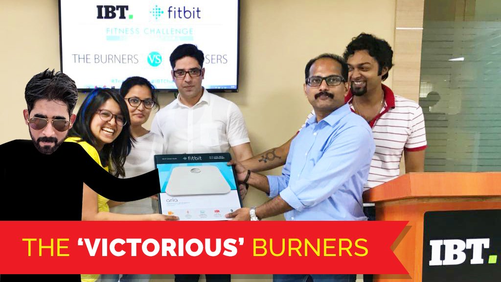 ibtimes_india's tweet photo. The #FitBitIBTChallenge is finally over!
#TheBurners defeated #TheLosers in a close contest.
We’re proud of all the participants
▪Fitness @ Work▪
Top scorers: @TellDM, @SamiMansoorKhan & @suman09
Winners: @SriparnaGhosh10 & @Karthick_Live for their commitment.
@FitbitIN https://t.co/vQRct4EQqu