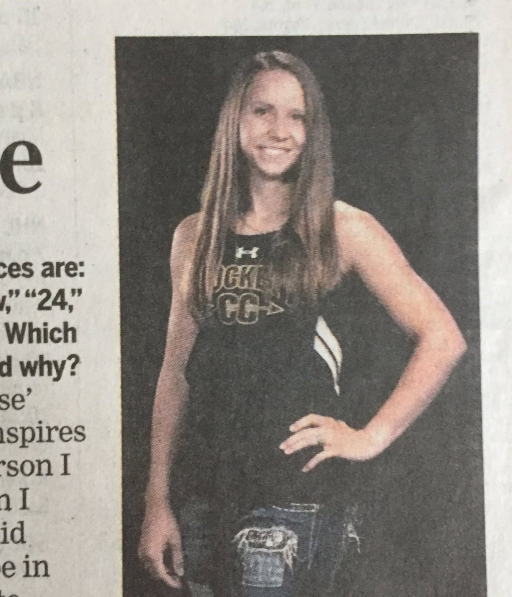 Shout out to DCHS scholar athlete Breanna Roy in 4/16 JC Press! Excellent, inspiring answers! Another of WCDE’s finest!