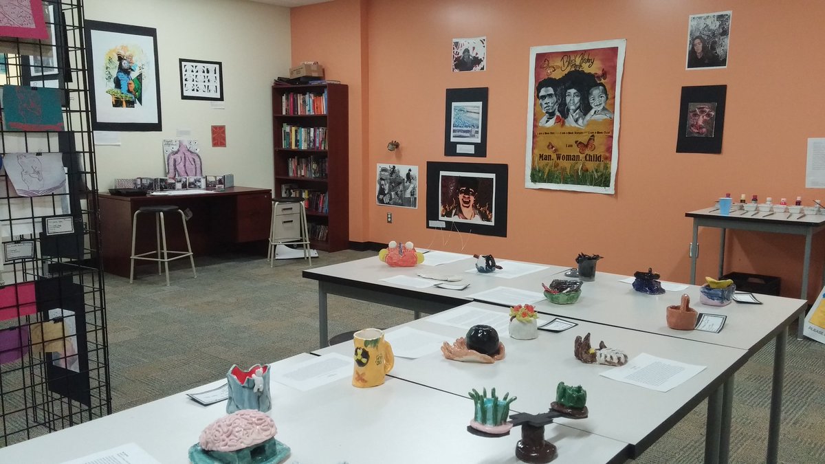 JFTeaching's tweet image. So happy to have been a part of Ashbury&apos;s art show this weekend - the students did a fantastic job!