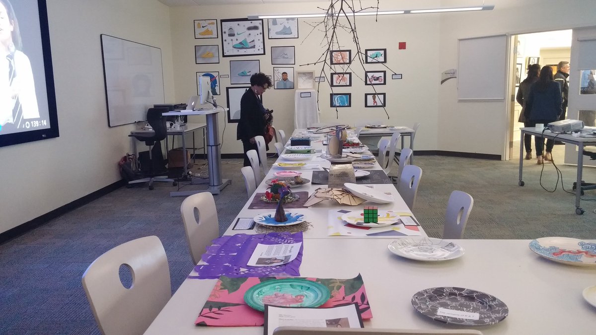 JFTeaching's tweet image. So happy to have been a part of Ashbury&apos;s art show this weekend - the students did a fantastic job!