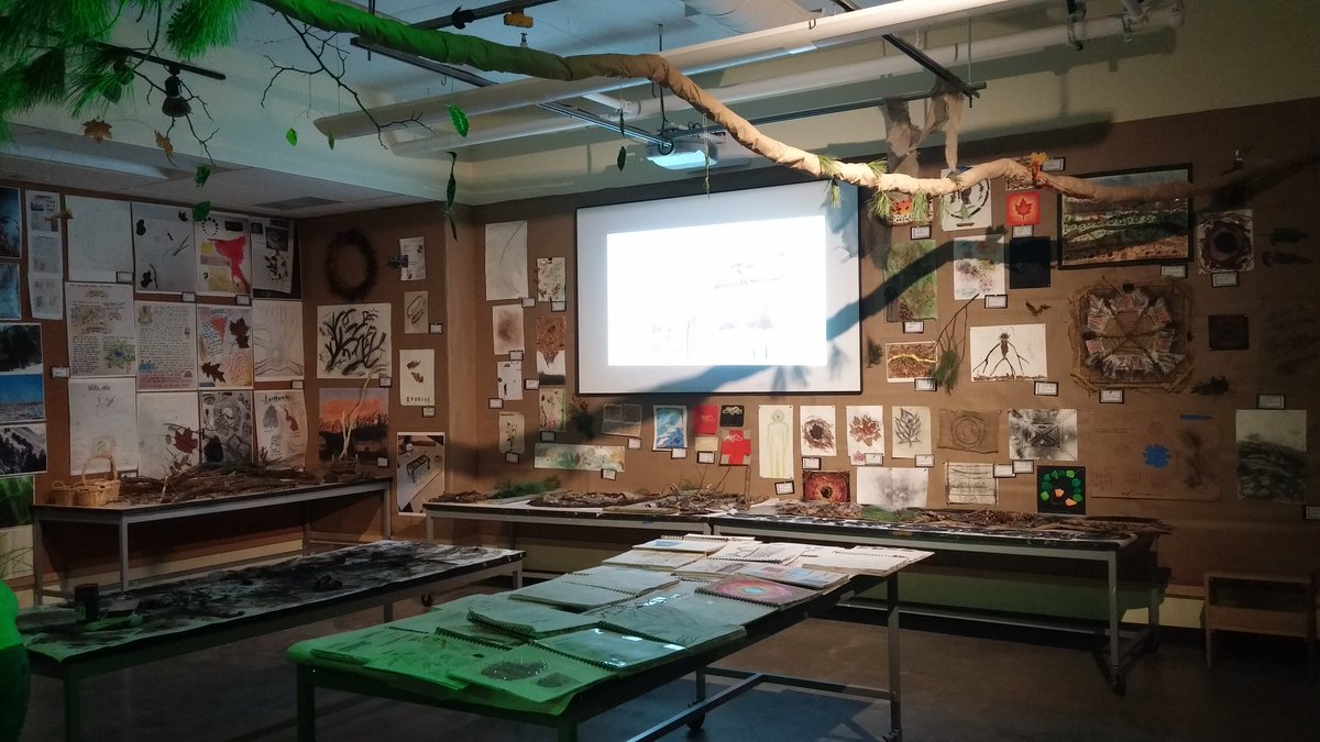 JFTeaching's tweet image. So happy to have been a part of Ashbury&apos;s art show this weekend - the students did a fantastic job!