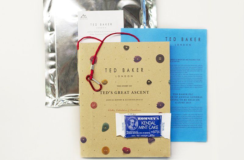 ArjoGraphic's tweet photo. Check out this amazing Ted Baker R&A, designed by @ted_baker In-house, printed by @TheAbsoluteG on Cyclus Offset 80gsm with a Kraft cover #tedbaker #recycledpaper #paper #sustainablepaper #sustainability #csrreports #environment #printer #printing #design #commercialprint https://t.co/CejSkuXNdR