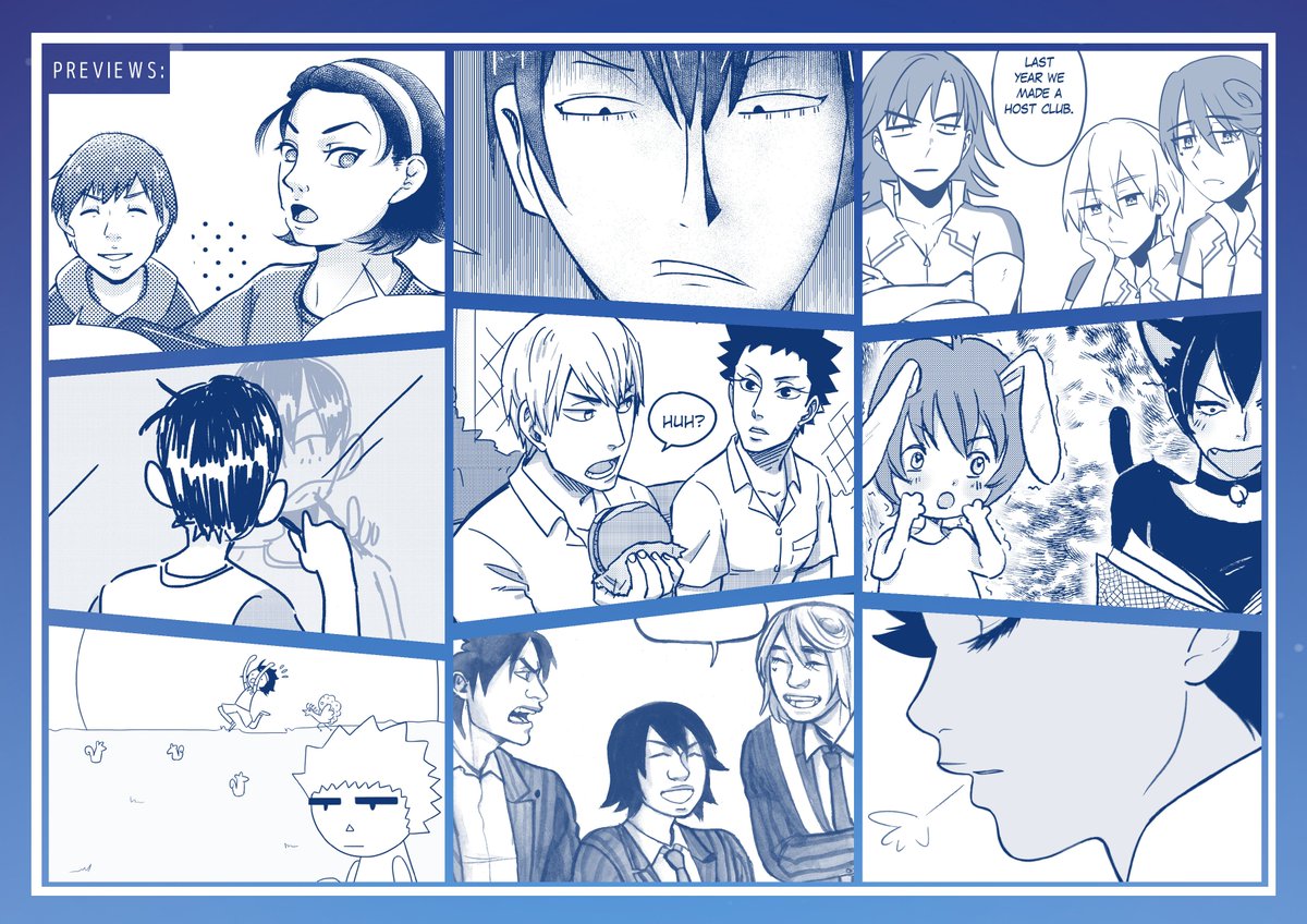 hakogakufanbook's tweet photo. PREORDERS NOW OPEN 🎉 Purchase 124 pages of Hakogaku fun, available until 4/29 🚴‍ RT to be entered into a chance at getting a full bundle! Additional previews and information below

👑Preorder Kings now at: https://t.co/lwrsdpvVsY https://t.co/GqwMCM3d1I