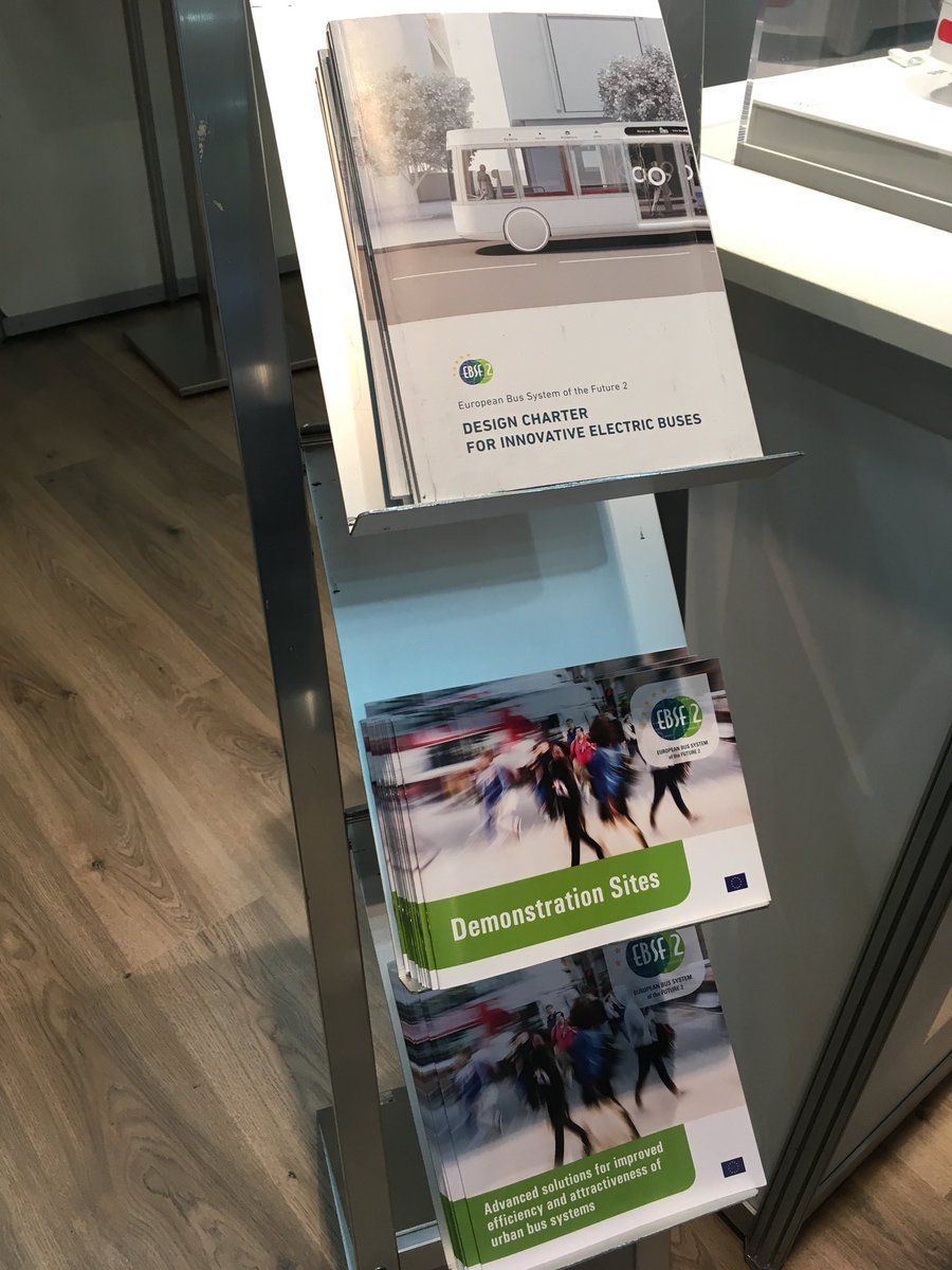 ebsf_2project's tweet photo. #EBSF_2 is at the @UITPnews stand D07 @TRA_Conference! Come and discover our new Design Charter and the architecture hypothesis of the e-bus of the future! @UITPpress @yok75 https://t.co/aduwTzaNqy