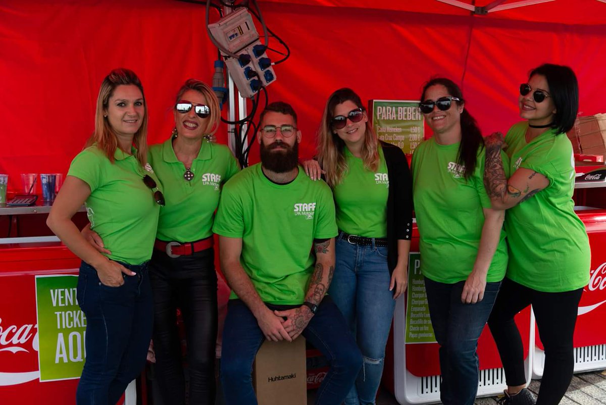 Equipazo en la <a href="/LpaMotown/">7ª Feria de la Moto & Movilidad Urbana Sostenible</a> un placer trabajar con ustedes😉