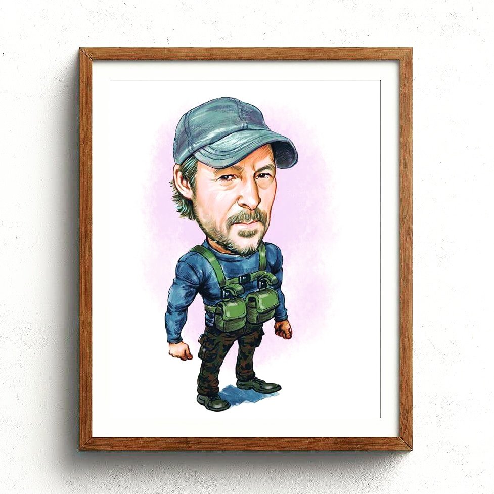 TopCaricaturist's tweet photo. Gifting a #Caricature portrait would be the best  Army Retirement gift. Visit our site for more info at: https://t.co/cRPtnPPmtw #RetirementGiftIdeas #UniqueGifts #PhotoToPortrait https://t.co/GbscDDqUCN
