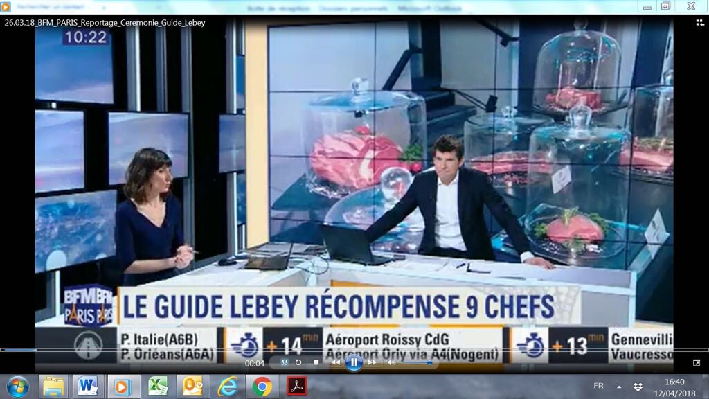 Dunbia’s products used as backdrop on French TV featuring Lebey of Gastronomy The Oscars of Food Proud to be associated with the best and great - Dunbia Naturally Better <a href="/DunbiaGroup/">Dunbia Group</a> <a href="/dawnmeatsgroup/">Dawn Meats</a>  <a href="/AHDB_BeefLamb/">AHDB Beef & Lamb</a>