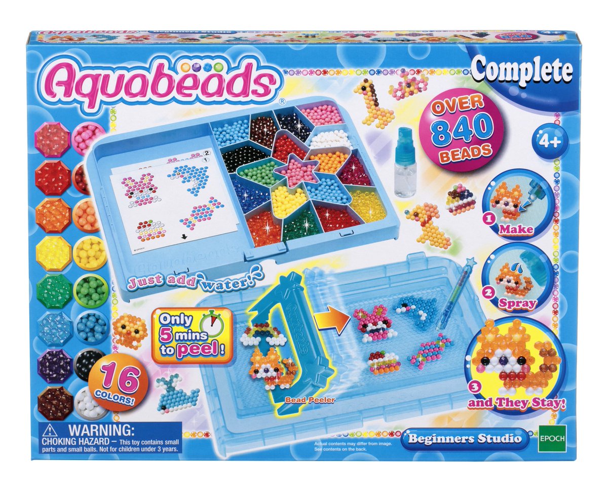 Our Beginners Studio has everything you need to start your Aquabeads creation collection and we've got 3 to give away! Just RT for the chance to #win a #prize! #competition

T&amp;Cs: facebook.com/notes/aquabead…