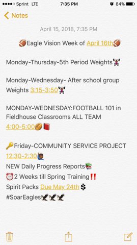 Center Point Eagles tweet media