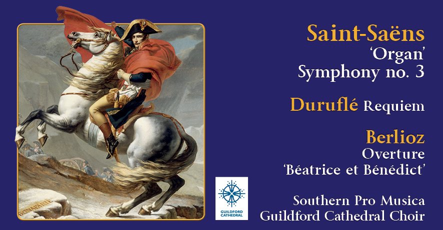 SouthernProMus's tweet photo. Southern Pro Musica and Guildford Cathedral Choir's next concert is on Sat 5th May- https://t.co/VEfPOpbueP https://t.co/T70ovawDWl