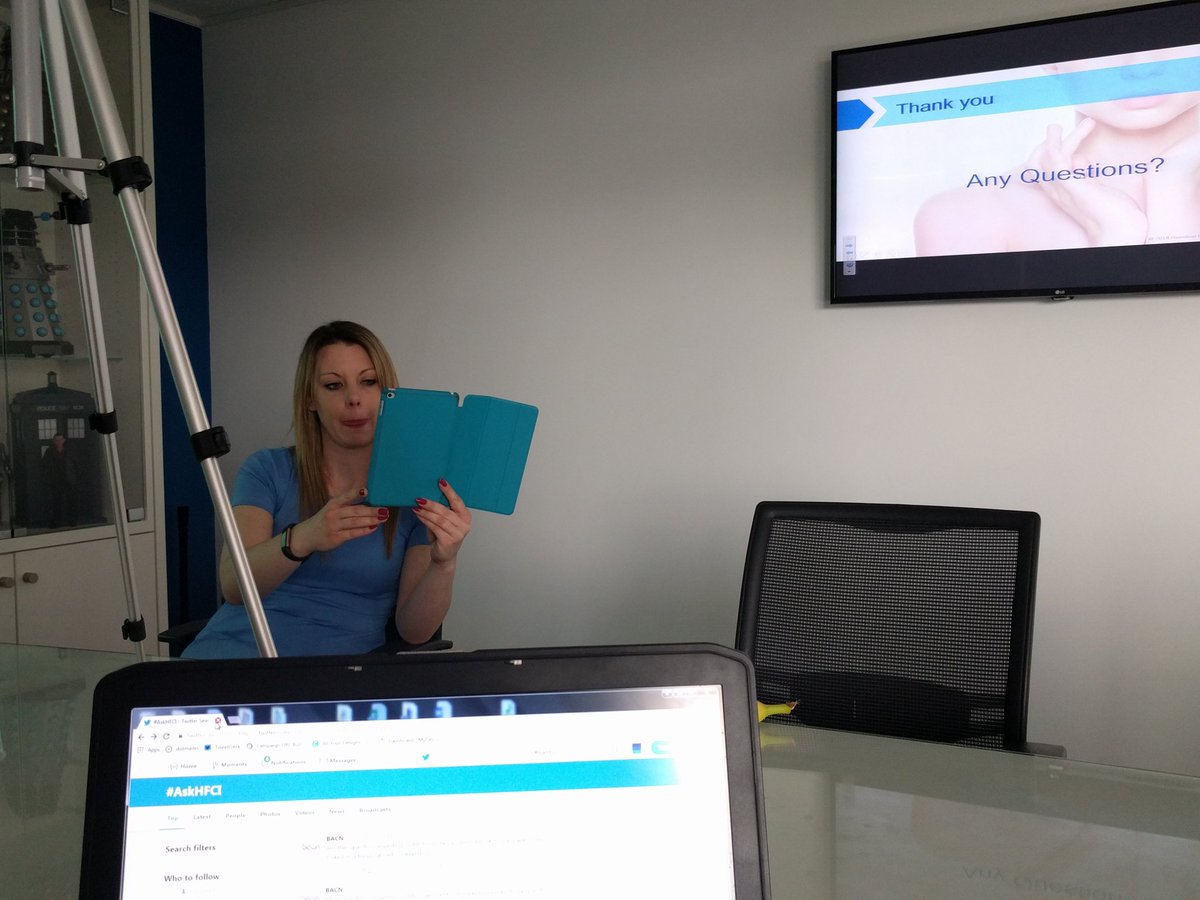 HamiltonFraser's tweet photo. Our cosmetic manager Naomi Di-Scala has just successfully presented live into the @BACNurses Cardiff 'Record Keeping' and is currently answering Q&A's over video call #innovation #cosmeticinsurance #AskHFCI https://t.co/m9OUbS4jmD