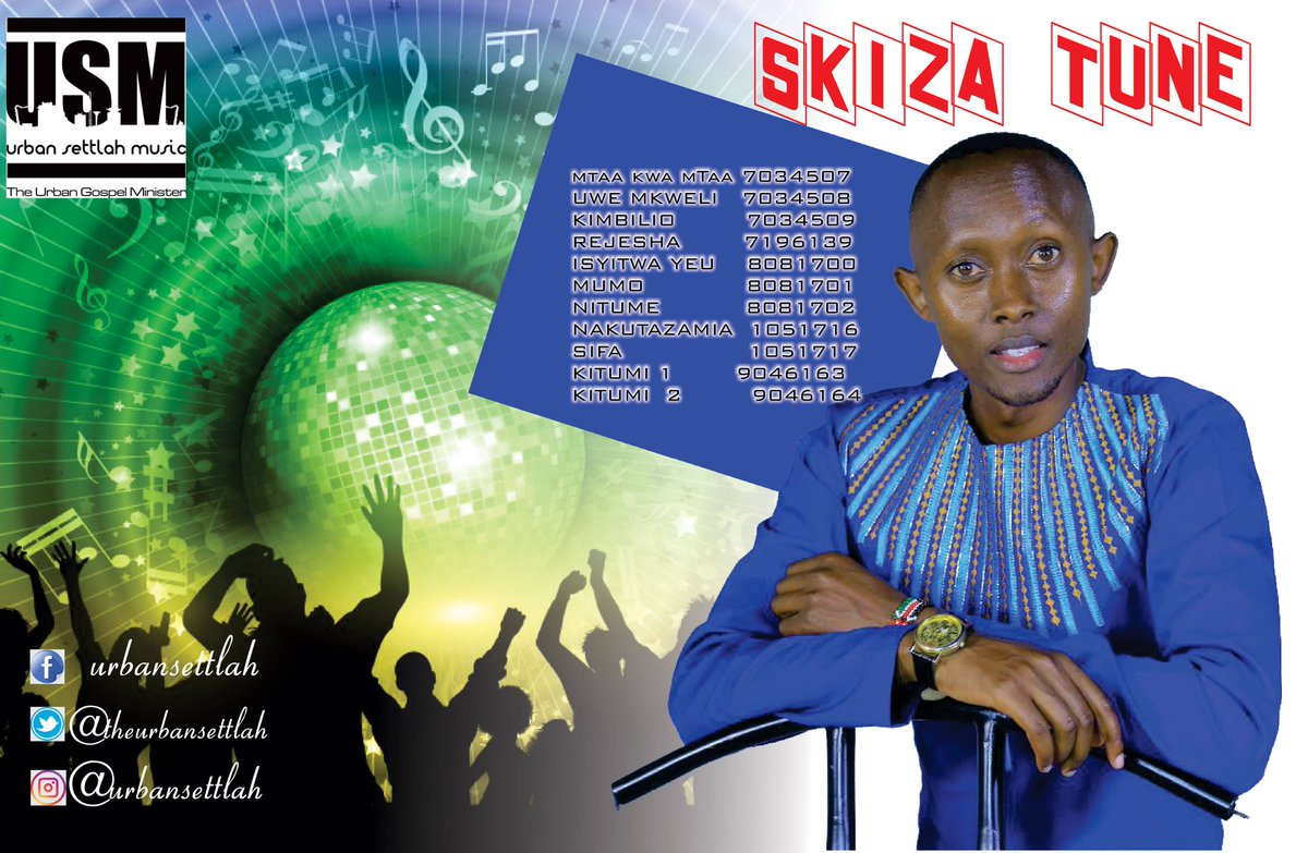 theurbansettlah's tweet photo. Been a journey of #Transformation n i will ever be grateful, kindly lets keep the support coming by blessing n entertaining ur callers with my skiza codes,to get any of my #Songs as your #SkizaCode #CallBackTone kindly send the #Word #Skiza followed by the code sent to 811,thanks https://t.co/8CLjb5gfVP