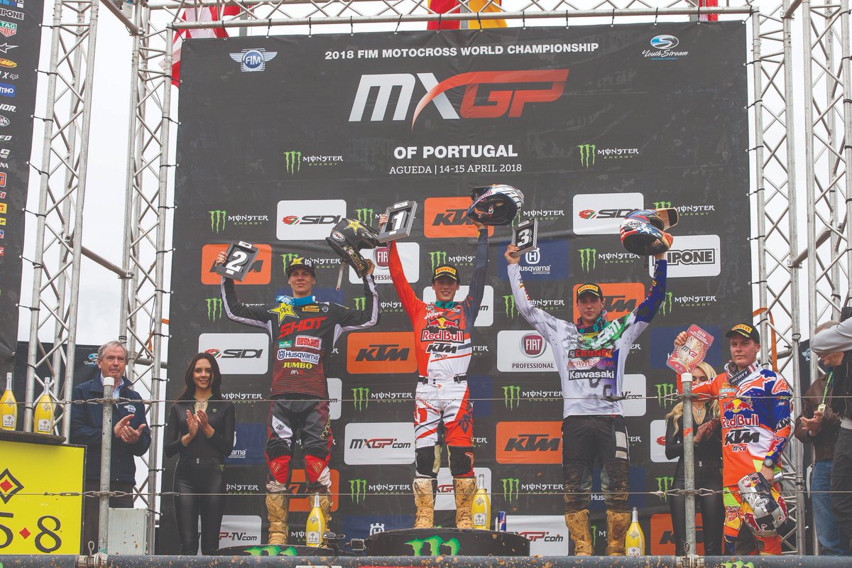 Round five of the 2018 FIM Motocross World Championship, Saw a straight Podium win for Motorex riders from <a href="/KTM_Racing/">RED BULL KTM FACTORY RACING</a>, <a href="/HusqvarnaMXGP/">Husqvarna MXGP</a> and The <a href="/MonsterEnergy/">Monster Energy</a> <a href="/RaceKawasaki/">Kawasaki Racing</a> Team.
Amazing victories all around for the teams and the riders who are sitting pretty near the top!