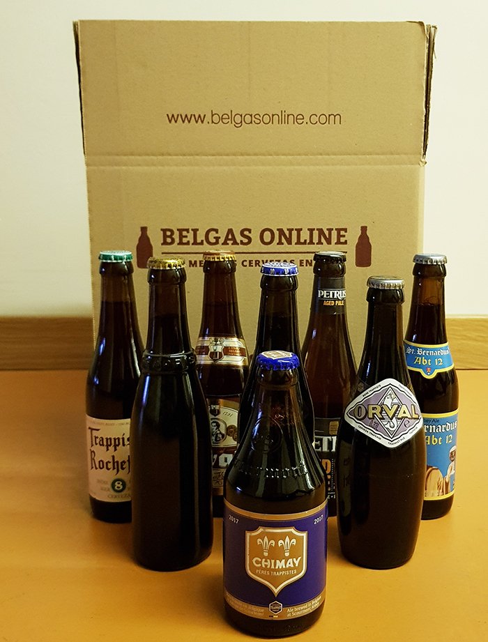 ¡Empezamos la semana mandando estas 8 maravillas a Olèrdola! 😎
#westvleteren12 #chimaybleue #orval #rochefort8 #rochefort10 #stbernardusabt12 #kwak #petrusagedpale #belgasonline