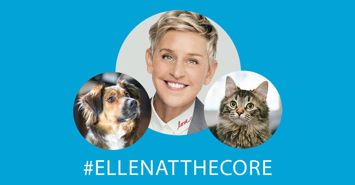 Share the hashtag #ELLENATTHECORE and $1 will go to <a href="/AARCS_Canada/">AARCS - Rescue 🐾</a>! And don't forget to purchase your $5 raffle ticket at the CORE for a chance to #WIN a VIP Meet &amp; Greet with Ellen! Raffle proceeds benefit the animals of #AARCS. 
<a href="/COREshopping/">The CORE Shopping Centre</a> #Ellen4AARCS #AnimalRescue #yyc