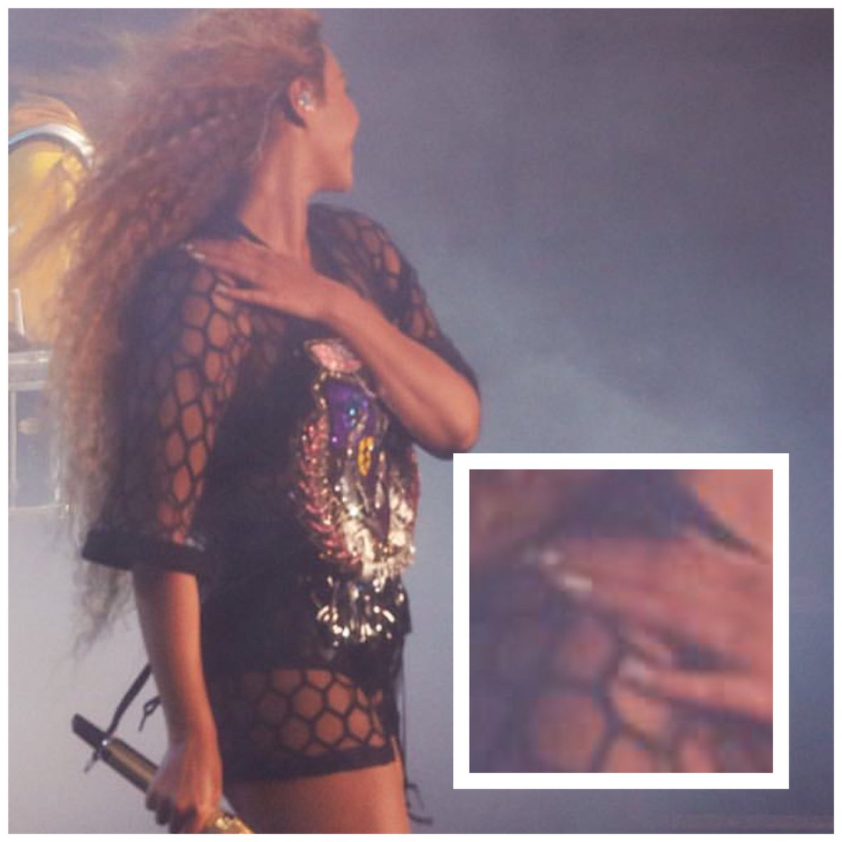 Internautas ficam intrigados após Beyoncé mudar o esmalte durante troca de roupa na apresentação do #Coachella: 'Eram duas Beyoncés performando' bit.ly/2HDftBz