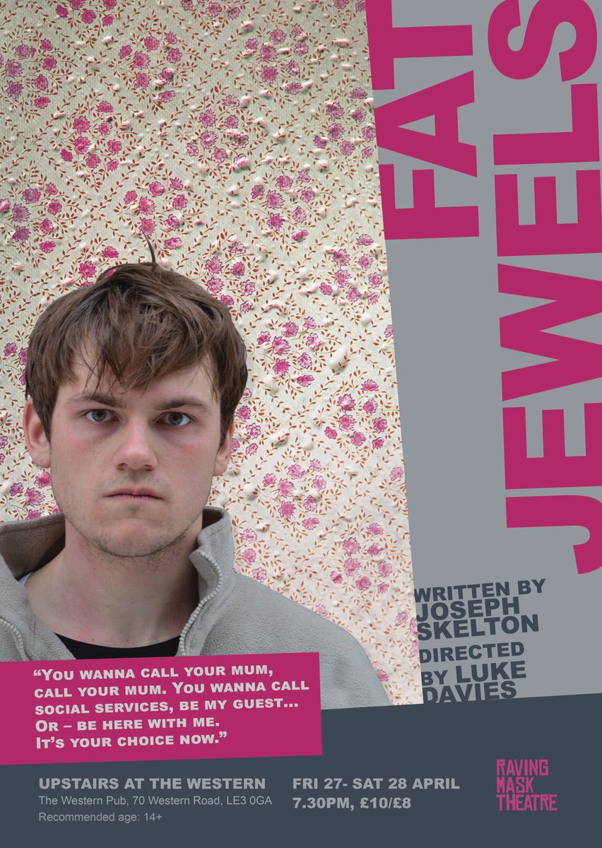 josephpskelton's tweet photo. Fat Jewels is coming, first stop Leicester @UpstairsWestern https://t.co/nGEUwucvlf