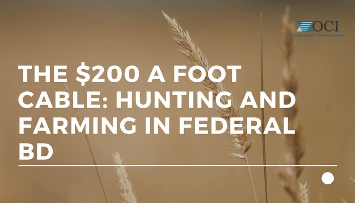 Are you a hunter or a farmer? A task order and proposal professional retells his experience of what it's like hunting and farming for opportunities. ow.ly/AyUV50h7gax