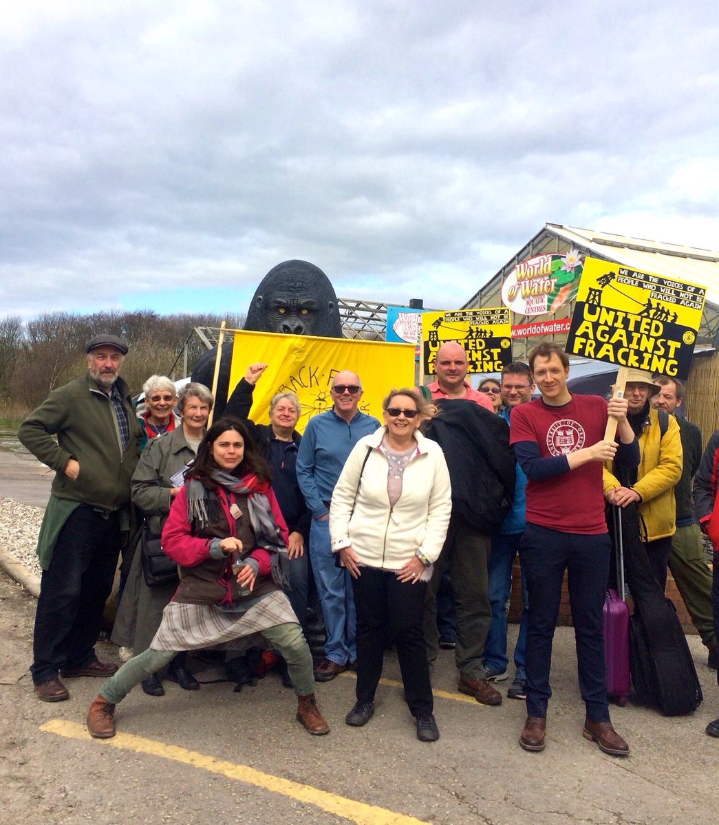 curtissmyers's tweet photo. Thanks to all those who came out today from Greater Manchester protesting against #Fracking Solidarity @UnitedResist You’re all awesome.

Climate change is the single biggest threat to our way of life. The only thing bigger should be our movement to stop it. #ScienceNotSilence https://t.co/MWYPvjAKlD