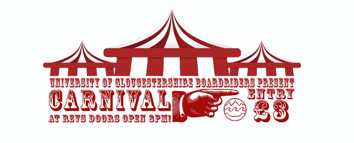 Tonight 8pm @CheltenhamRevs - Carnival Fundraiser! Be there! ✌🏼