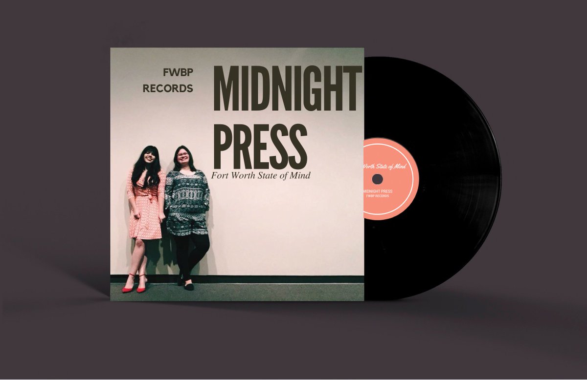 fwbusinesspress's tweet photo. Staffers Nealie and Linda attended a press preview at the @KimbellArt in February, resulting in the formation of the band Midnight Press and their latest "album" Fort Worth State of Mind. 

Click here for our jazzy (office appropriate) mix: https://t.co/9T7c63gS3w https://t.co/3vxb6hY2M7