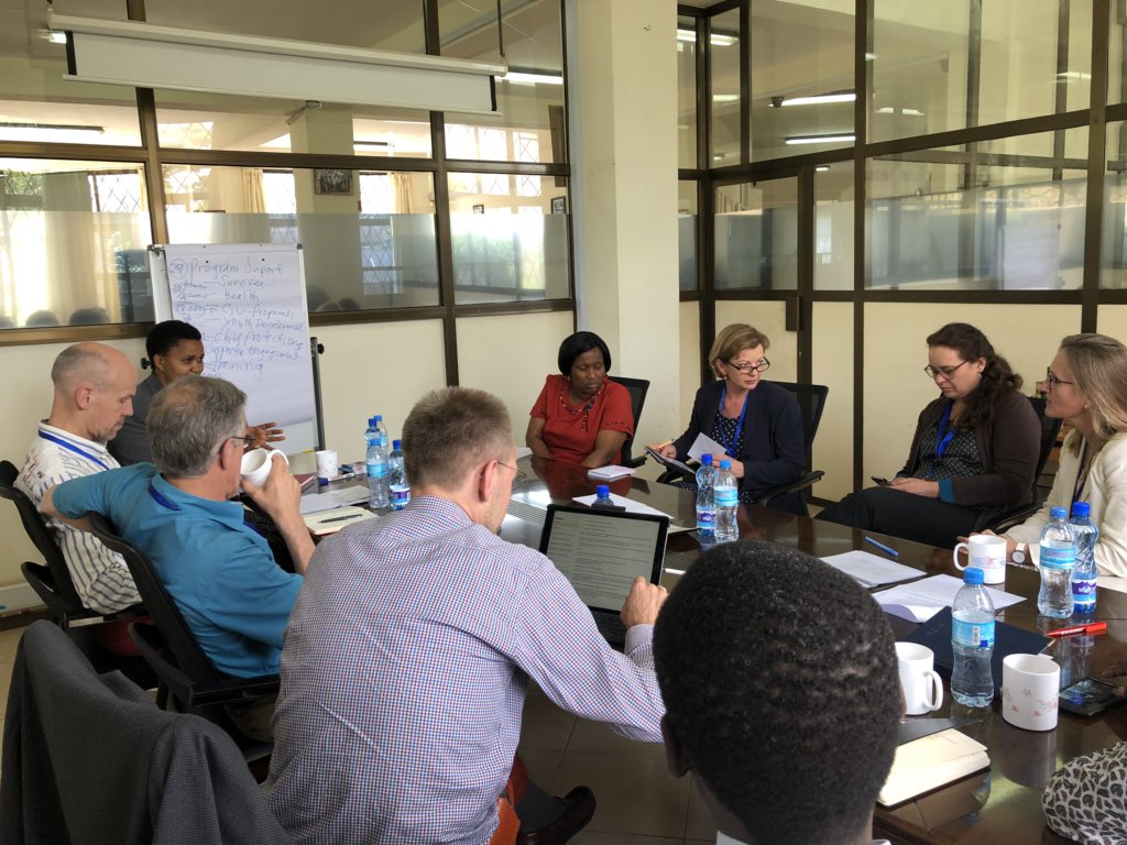 corrysiegers's tweet photo. So much respect for the talented people at Compassion headquarters Tanzania #arusha with the board @Compassion_NL @Nienke_Westerb https://t.co/dLY2QTZXsz