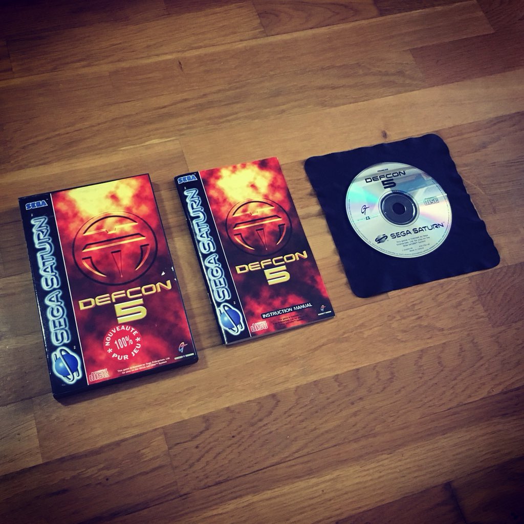 XelaRemag's tweet image. 373:
Defcon 5
Sega Saturn (1996)
instagram.com/p/Bho6P1zFBEF/
#Sega #Saturn #Defcon5 #Retrogaming