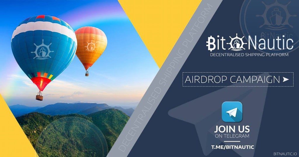CriptosGratis's tweet photo. Participa en el airdop de BITNAUTIC solo por unirte a su bot y grupos de telegram. Necesitarás una cuenta ETH. Pulsa en el siguiente enlace 👇
https://t.co/kwiqKeykQz
#Criptomonedasgratis #Criptosgratis #Freetokens #Freecoins #Airdrop #bounty #Bitcoin #ETH #BTC #Crypto https://t.co/dT3j8JVPqq