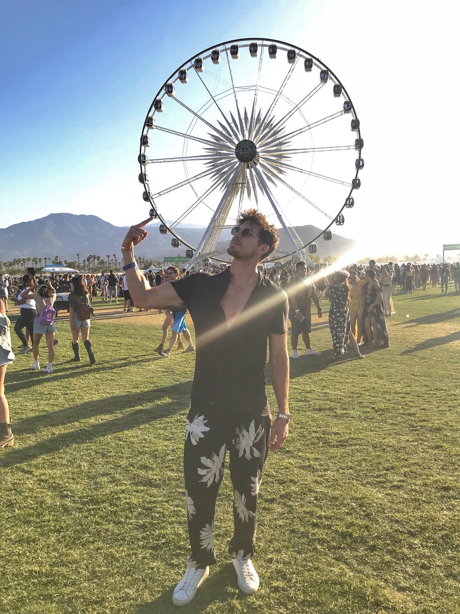 The Wheels Are Spinning! #Coachella2018 #Coachella #Love