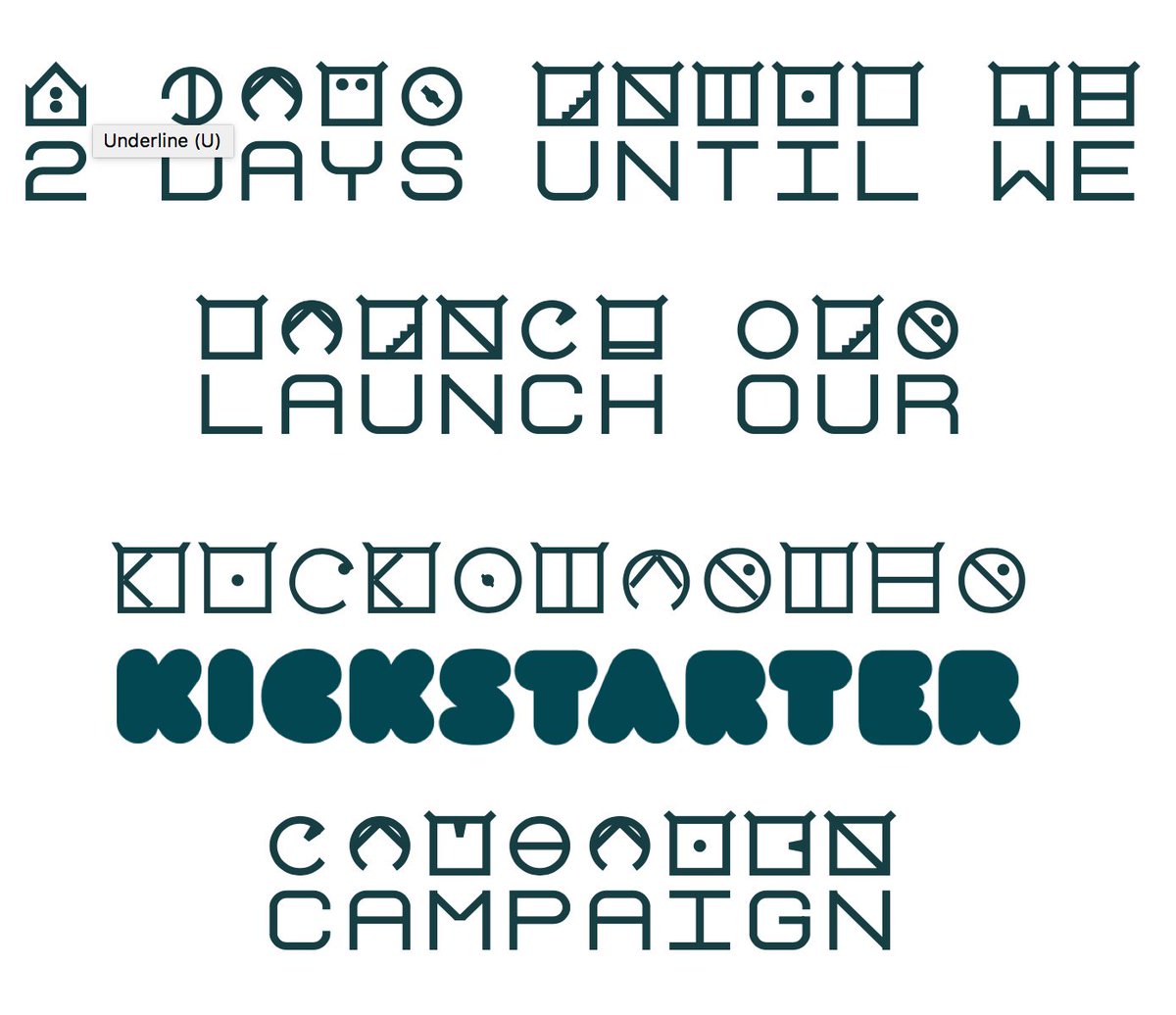 theELIAidea's tweet photo. 2 days until our #kickstarter launch! #theELIAidea #ELIAframes #Independence #inclusion #accessibility #tactilefont https://t.co/JZH20YUvjC