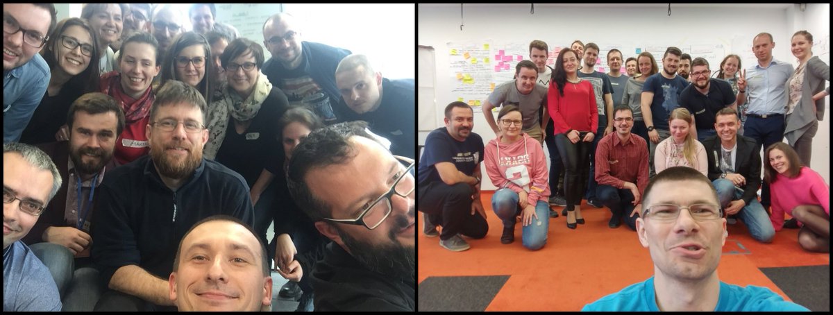 That's how we started Spring edition in Tricity and Silesia.
Next stops:
- WAW: meetup.com/Scrumvival/eve…
- KRK: meetup.com/scrumvival-kra…
See you there and on the next #scrumvivalselfies