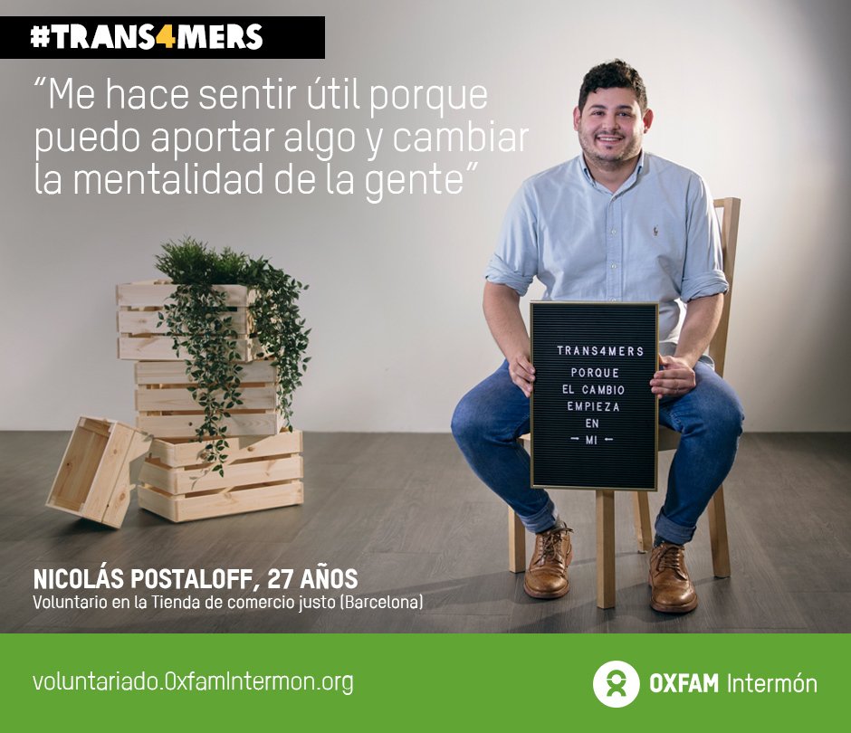 ¿Quieres contribuir a transformar la vida de miles de personas? Haz voluntariado en nuestras tiendas de #comerciojusto una herramienta para el desarrollo sostenible bit.ly/trans4tw #Trans4mers