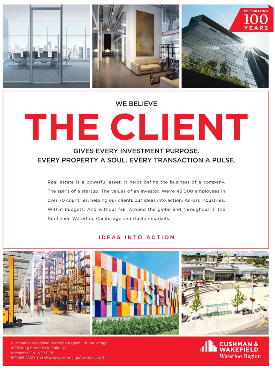 GKWCC's tweet photo. @CushWakeWR provide value to clients in comm. real estate. Team delivers results for owner, occupiers &amp; investors https://t.co/drYFkHZve4 https://t.co/PAaLB9nLig