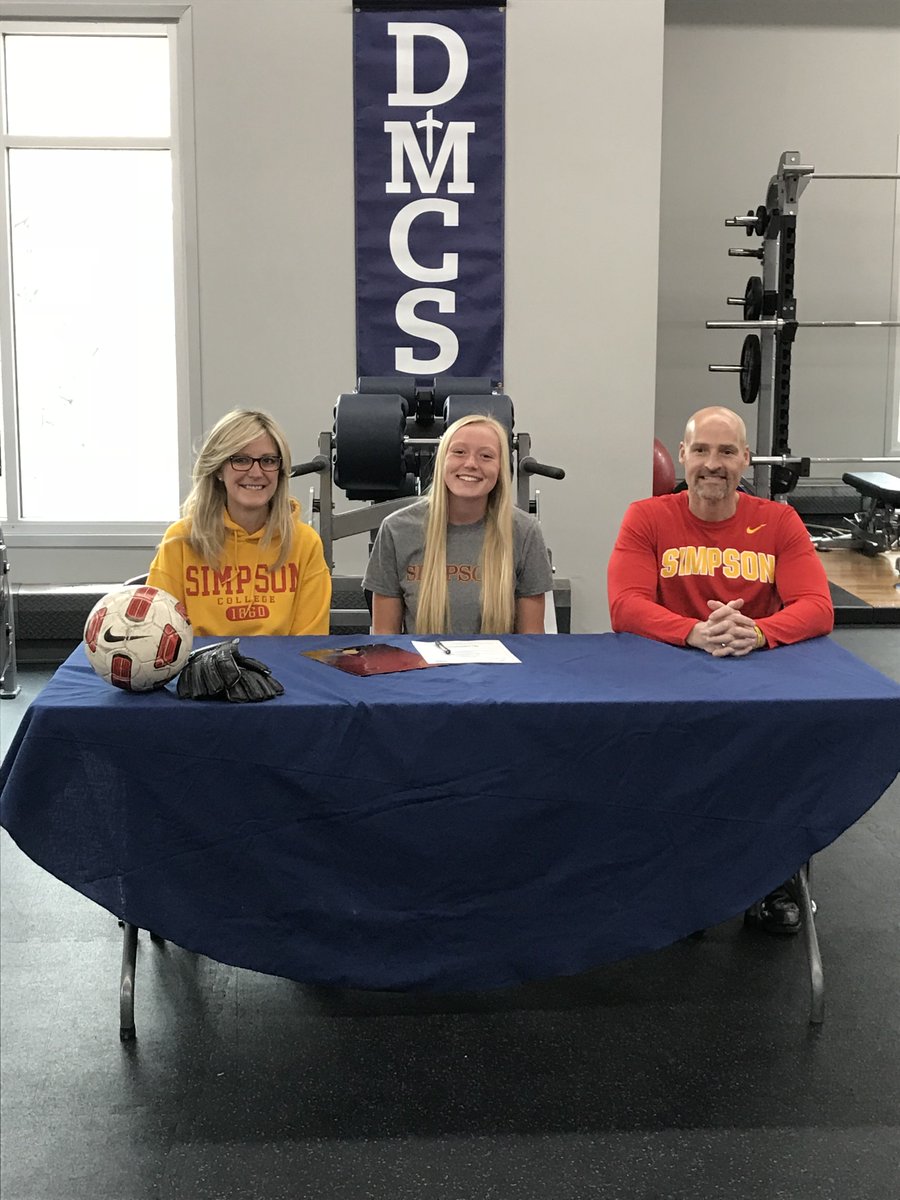 DMCAthletics's tweet photo. Congrats to senior Aspen Brockhouse who recently signed to play soccer at Simpson College.

#dmcgirlssoccer
#simpsonstorm
@StormSports https://t.co/4sVObHTMGC