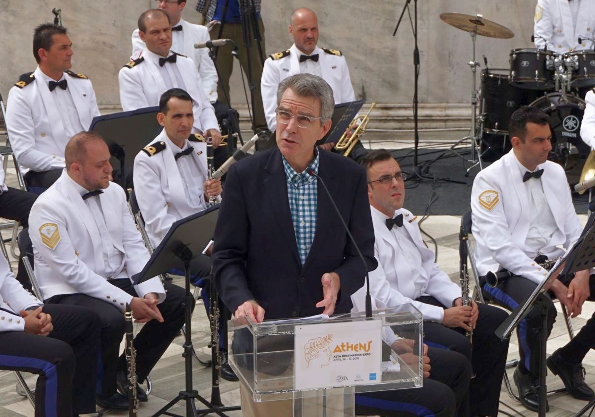 gtpgr's tweet photo. ' @USAmbGreece says #Greece Would Love to Welcome More #American Visitors https://t.co/29L2ymNsgO @ASTAAgents #ASTAADE #Greece #travel #ttot https://t.co/EKDVYih6pQ