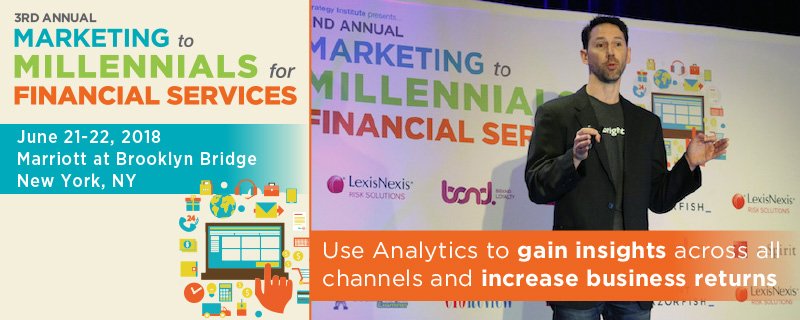 Discover the biggest financial issues that #Millennials are facing now and learn more on how you can solve them. Build relations with marketing leaders from the financial services industry and more at #MFS18. See our brochure - goo.gl/hjfahu