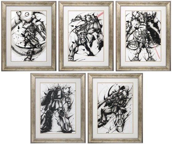 RT @nongravity_0_0: 【武人画×機動戦士ガンダム 額装パネル】破壊の鉄