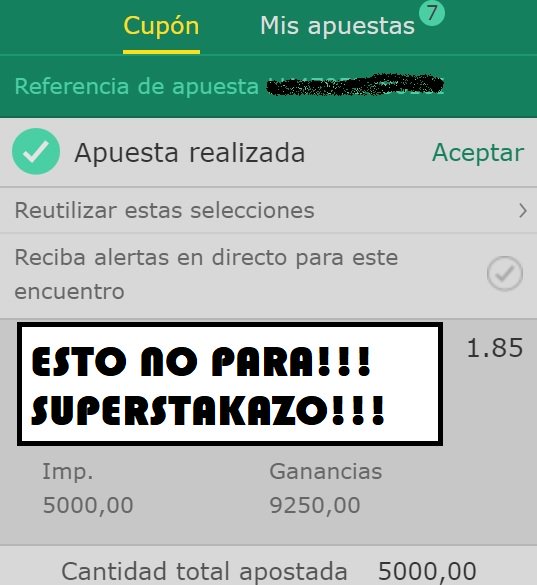 RT y Compartiremos el Superstakazo!!! Si llegamos a 100 RTs lo compartiremos para todos y si no pues a los qu ehagan Rt unicamente!!!