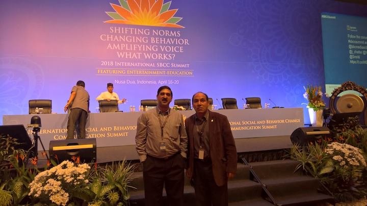 waccglobal's tweet photo. WACC is happy to be participating in the 2018 Social and Behavioural Change Communication (SBCC) Summit in Indonesia. WACC is represented by Ram Nagarajan, Director of Delhi-based @IdeosyncMedia, and by José Luis Aguirre, President of @ALWacc https://t.co/AUwkJje2Gf #comdev https://t.co/2YidHrNmVu