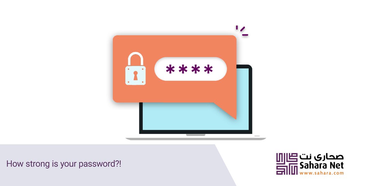 SaharaNet's tweet photo. According to IBM Security, failing to ensure strong #passwords could expose your business to #security_risks with an average cost of 7$ million!
#CyberSecurityTip https://t.co/dx6G1cjo0W