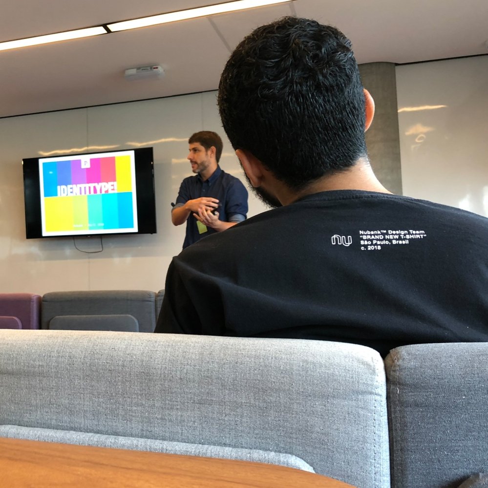 PlauDesign's tweet photo. This month we visited @Nubank with our Branding/Type Design workshop IdentiType. A hands-on, fun day of type design using brand archetypes. The design team at Nubank is a dedicated, super smart and nice to be around group of people and I thank them for having me around! #plautype https://t.co/t09mNycPRU