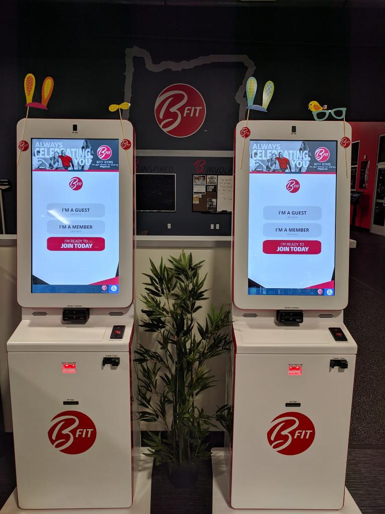 BFitGyms's tweet photo. Signing up has never been easier. No haggling here - simply swing in for a gym tour, a free workout, and easily sign up at our Kiosks. #bfitgyms #bfit #passfiton #thehub https://t.co/ZqOKSCXnVO