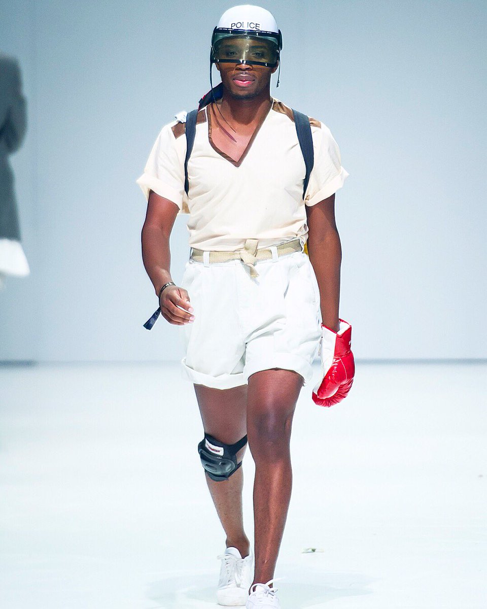 Troy_Molaiwa's tweet photo. Yesterday was nothing but a dream. So excited to have been part of this years @HospiceWits NWTS show wrapping up #SAFWSS18. 😎#HospiceWitsNWTS #SandtonCityNWTS 

Note: Look was shoppped for less then than R300 @HospiceWits https://t.co/bLEe6ixl0D