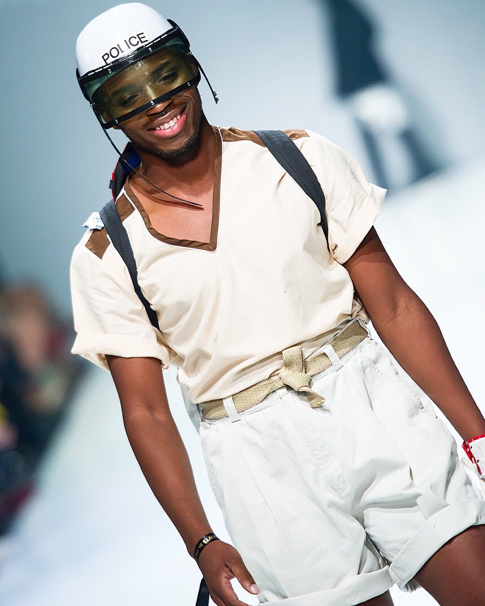 Troy_Molaiwa's tweet photo. Yesterday was nothing but a dream. So excited to have been part of this years @HospiceWits NWTS show wrapping up #SAFWSS18. 😎#HospiceWitsNWTS #SandtonCityNWTS 

Note: Look was shoppped for less then than R300 @HospiceWits https://t.co/bLEe6ixl0D