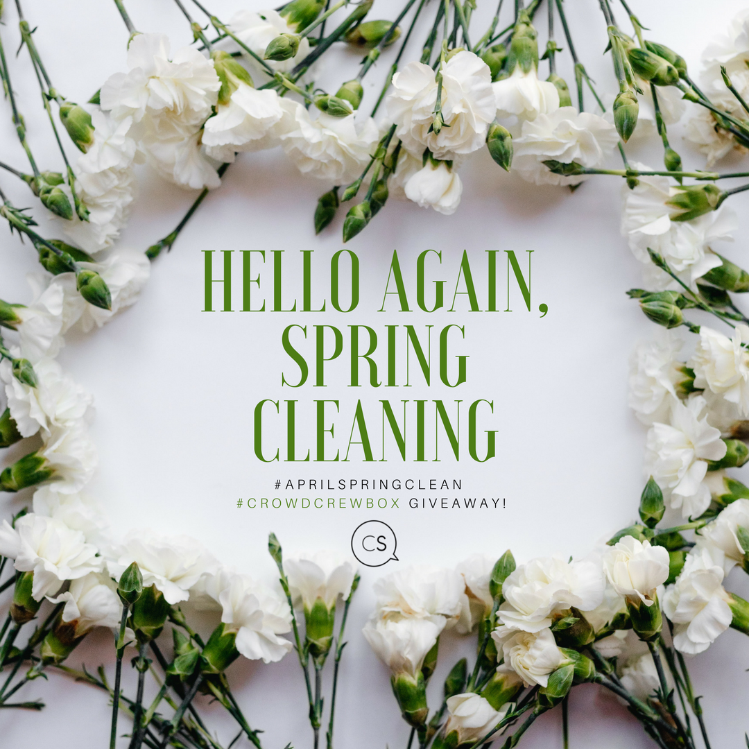 CrowdSocialCA's tweet photo. For April, we will be providing 3 winners with a #AprilSpringClean #Crowdcrew Box to help inspire you to get spring cleaning! Tell us in the comments of our blog post which Cleaning Personality you are for a chance to win 1 of 3 boxes! Enter to win here: https://t.co/l1b9OfnHMQ https://t.co/4nIjYZ2a4y