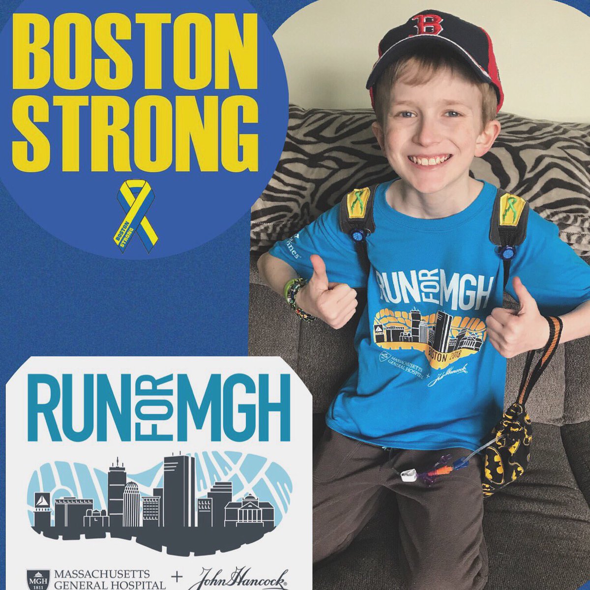 nyveggie's tweet photo. #bostonmarathon #BostonStrong #mgh #runformgh @mghfc @bostonmarathon @BostonChildrens @RedSox @ScottHamilton84 @rhettandlink @RedHourBen @mightymatthewc @terrycech @PlattsBaseball @FeedingEs @TinySuperheroes https://t.co/EctmAbOoLX